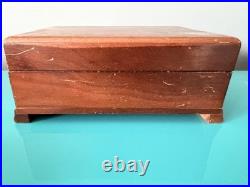 Silverite THORENS Automatic Disc Music Box Antique Working Condition 15 Discs