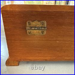 Silverlite Thorens Vintage Music Player With Narcissus D 232 Music Disc