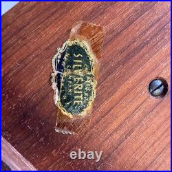 Silverlite Thorens Vintage Music Player With Narcissus D 232 Music Disc