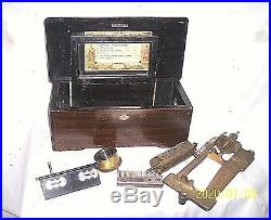 Small Antique Music Box For Parts