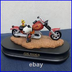 Snoopy Joe Rider Figurine Music Box PEANUTS Kato Kogei Collectible Japan