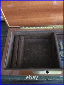 Sorrento Handmade Music Jewelry Trinket Box Reuge Swiss Musical Movement Vintage Sorrento Handmade Music Jewelry Trinket Box Reuge Swiss Musical Movement Vintage
