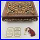 Sorrento-Italy-Jewlery-Music-Box-Real-Inlaid-Wood-With-Key-Certificate-VTG-01-jqx
