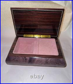 Sorrento Italy Musical Jewel Box Butterflies Inlay Pink Lining Fur Elise Sorrento Italy Musical Jewel Box Butterflies Inlay Pink Lining Fur Elise
