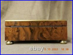 Sorrento Specialties Signed 1 Of A Kind Inlaid Reuge 36 Note Music Box-see Video