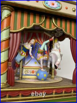 Splendid New York Carousel Music Box Pierrot De Pierre Koji Murai Japan 1998