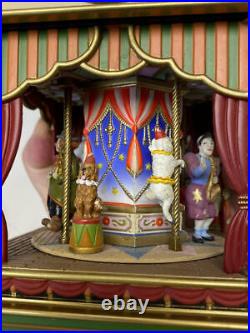 Splendid New York Carousel Music Box Pierrot De Pierre Koji Murai Japan 1998