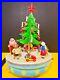 Steinbach-Musical-Wood-Christmas-Tree-Santa-Jingle-Bells-Reuge-Germany-Vintage-01-untq
