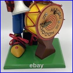 Steinbach Volkskunst Music Box Clown Tested Working No Smoke Vintage Original Steinbach Volkskunst Music Box Clown Tested Working No Smoke Vintage Original