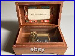 Stunning Vintage Reuge Saint-croix Swiss Music Box Plays Lara's Theme 1/36 Works
