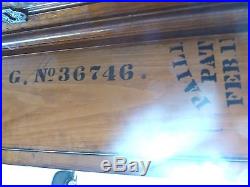 Sublime Interchangeable Cylinder Harmonie Paillard 47 Music Box & Stand. 1890