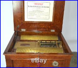 Super Rare Coin-op Regina Bell Music Box & Base Cabinet We Ship Worldwide