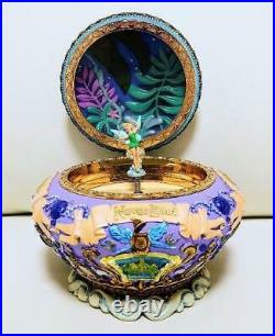 Super rare! Disney Tinkerbell Music Box Figurine Jewelry Box Vintage