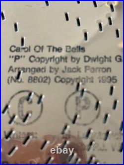 Swan Porter music box with matching cabinet, multiple discs. Meticulously loved