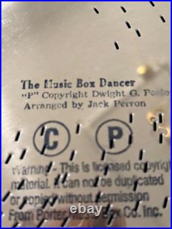 Swan Porter music box with matching cabinet, multiple discs. Meticulously loved