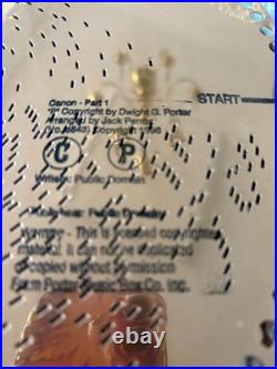 Swan Porter music box with matching cabinet, multiple discs. Meticulously loved