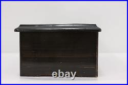 Swiss Antique Cylinder Painted Music Box, Wien Bleibt Wien #50798