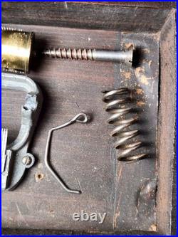 Swiss Blackforest Bear Foot Stool Music Box Signed Huber-Aeschimann Provenance