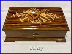 Swiss REUGE 3/72 Music Box Exquisite Grain and Marquetry Tara's Theme FULL VID Swiss REUGE 3/72 Music Box Exquisite Grain and Marquetry Tara's Theme FULL VID