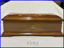 Swiss REUGE 3/72 Music Box Exquisite Grain and Marquetry Tara's Theme FULL VID