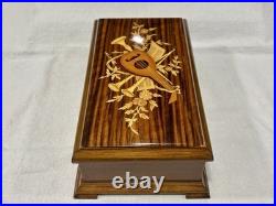Swiss REUGE 3/72 Music Box Exquisite Grain and Marquetry Tara's Theme FULL VID