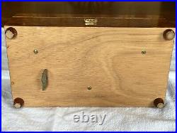 Swiss REUGE 3/72 Note Music Box Burled Wood Hungarian Rhapsody 3 Parts VIDEO