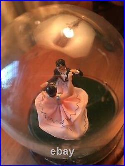 Swiss Reuge Ballerina Couple Dancing Music Box Strangers In The Night