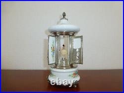 Swiss Reuge Dancing Ballerina Music Box Carousel. Lipstick. The Godfather theme