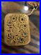 Swiss-Reuge-Ste-Croix-music-box-pendant-Key-Chain-Works-Floral-Rhinestones-Blue-01-ky