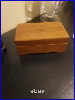 Swiss THORENS (pre-Reuge) 4/50 Shield Music Box, WOOD ART SERIES motzart VIDEO