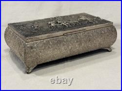 Swiss THORENS (pre-Reuge) 6/41 Music Box, Deep Relief Metal Classics FULL VID
