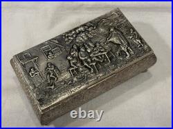 Swiss THORENS (pre-Reuge) 6/41 Music Box, Deep Relief Metal Classics FULL VID