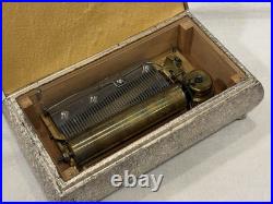 Swiss THORENS (pre-Reuge) 6/41 Music Box, Deep Relief Metal Classics FULL VID