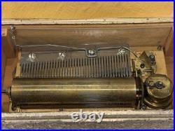 Swiss THORENS (pre-Reuge) 6/41 Music Box, Deep Relief Metal Classics FULL VID
