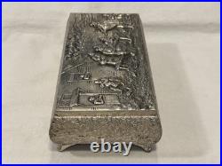 Swiss THORENS (pre-Reuge) 6/41 Music Box, Deep Relief Metal Classics FULL VID