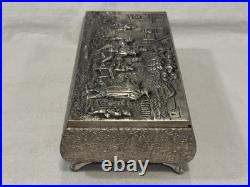 Swiss THORENS (pre-Reuge) 6/41 Music Box, Deep Relief Metal Classics FULL VID
