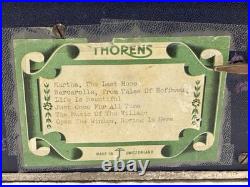 Swiss THORENS (pre-Reuge) 6/41 Music Box, Deep Relief Metal Classics FULL VID