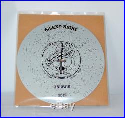 Symphonion 11.875 Music Box 10-disk Set Includes Silent Night Christmas Disk
