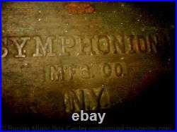 Symphonion 14-7/8 Imperial Double Comb Disc Music Box Mechanism Regina