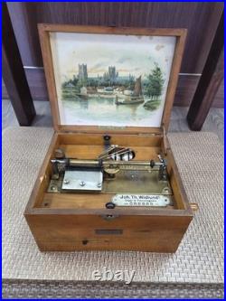 Symphonion antique music box 19th Century 10 Disks -Reduced/Free Shipping added