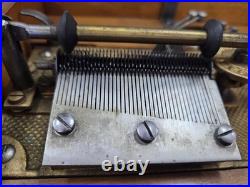 Symphonion antique music box 19th Century 10 Disks -Reduced/Free Shipping added