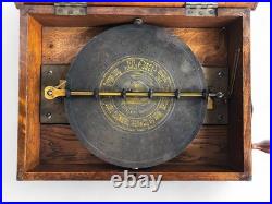 Symphonion antique music box 19th Century Disc Playing Music Box