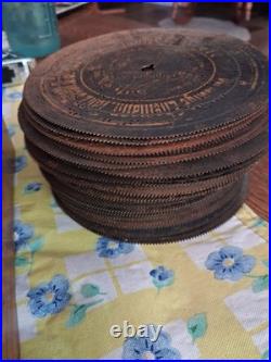 Symphonion antique music box 19th Century Disc Playing Music Box