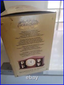 Symphony Surprise Angel Orchestra Clock -NEW