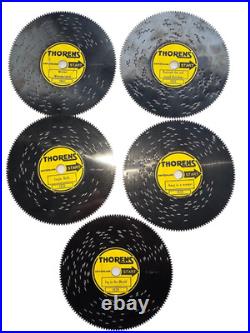 THORENS Wooden Music Box With 11 Discs. 5 Christmas & 7 Classics Tunes, Working