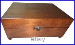 THORENS Wooden Music Box With 11 Discs. 5 Christmas & 7 Classics Tunes, Working