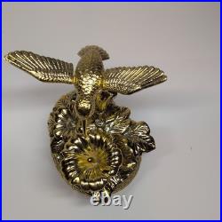 Taj Importing Gold Gilt Hummingbird Automaton Music Box Lara's Theme Dr. Zhivag