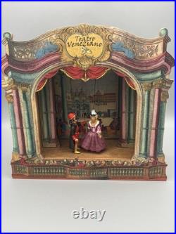 Teatro Veneziano Venetian Theatre Handmade By Danilo Sartoni TE24MC Music Box
