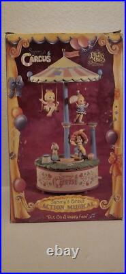 The Enesco Precious Moments Collection Sammy's Circus Action Musical Rare