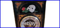 The San Francisco Music Box Co The Phantom Of The Opera Clock Mantle Piece MINT